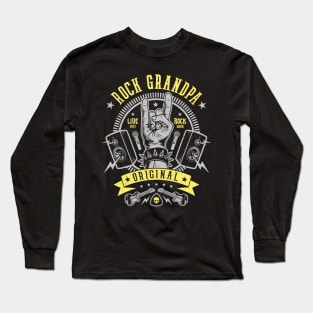 Rock Grandpa Long Sleeve T-Shirt